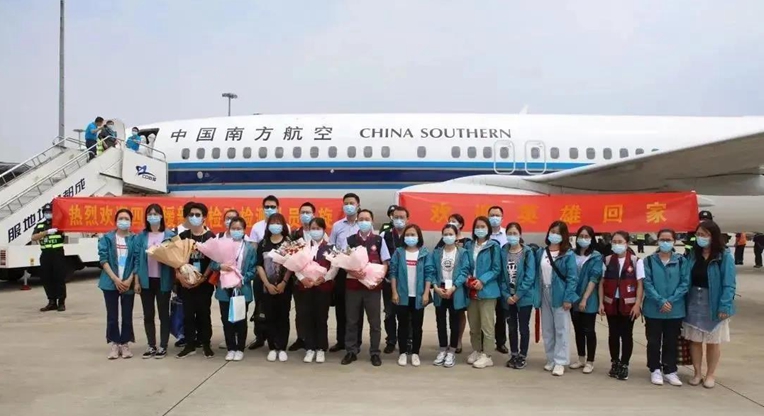 “援疆”33天，市三医院核酸检测队员平安凯旋