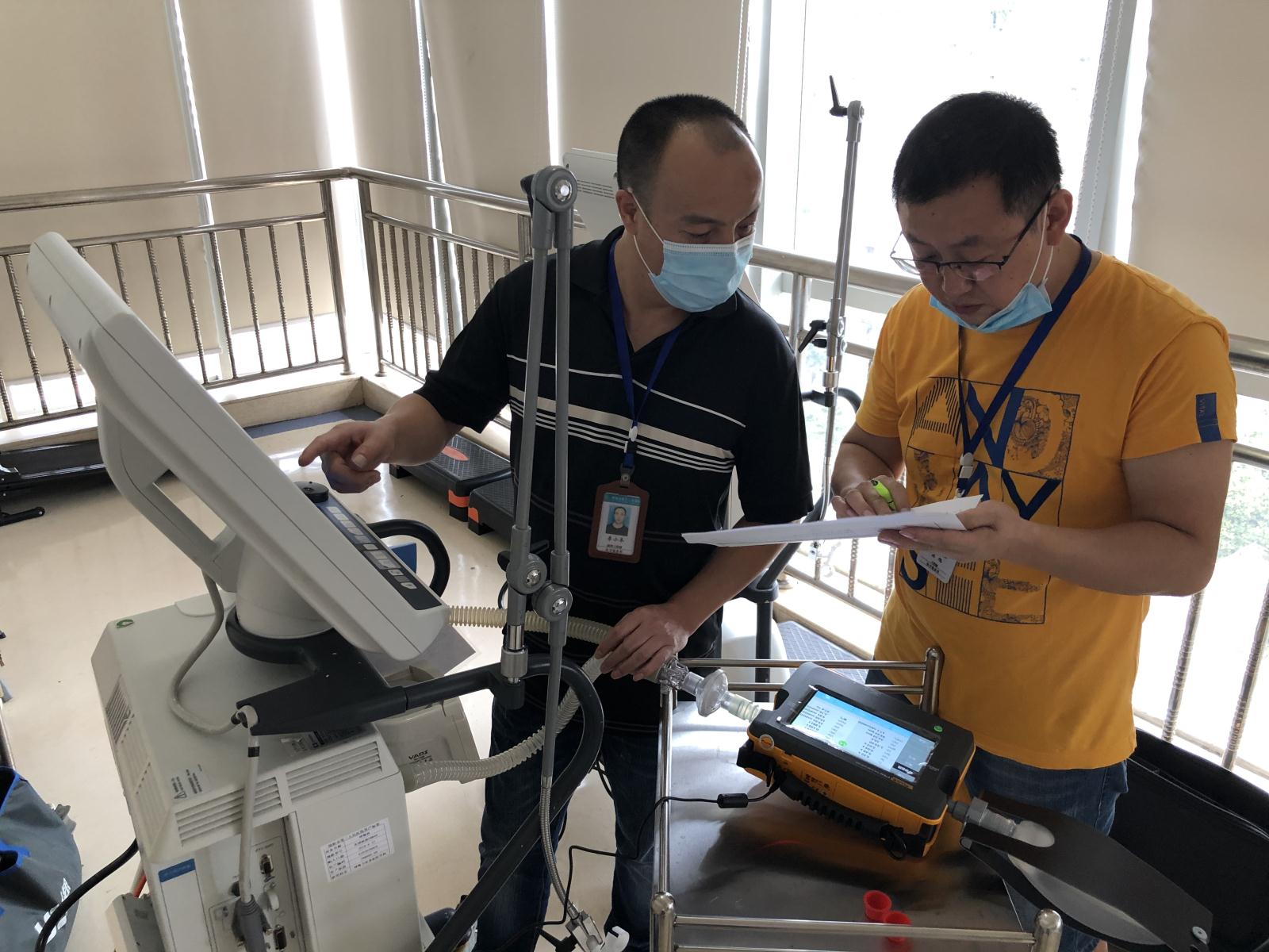 医学装备科稳步推进医疗设备质控工作