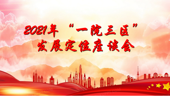 党委副书记向虎主持召开2021年“一院三区”发展定位座谈会