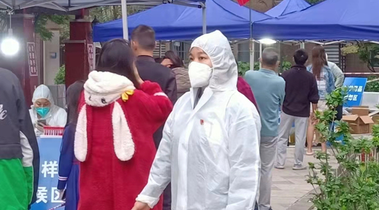 社区静默，党员先锋