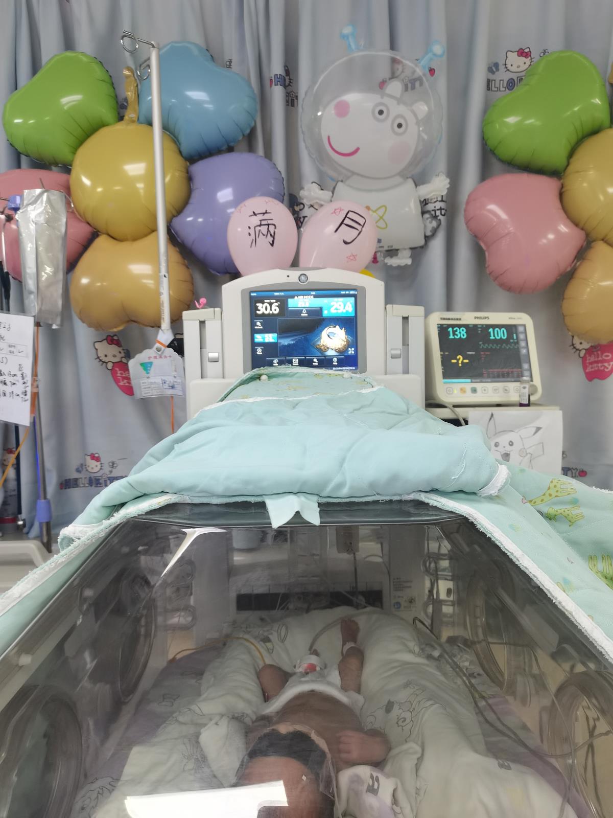 用爱呵护新生 | 监护室里的温馨儿童节