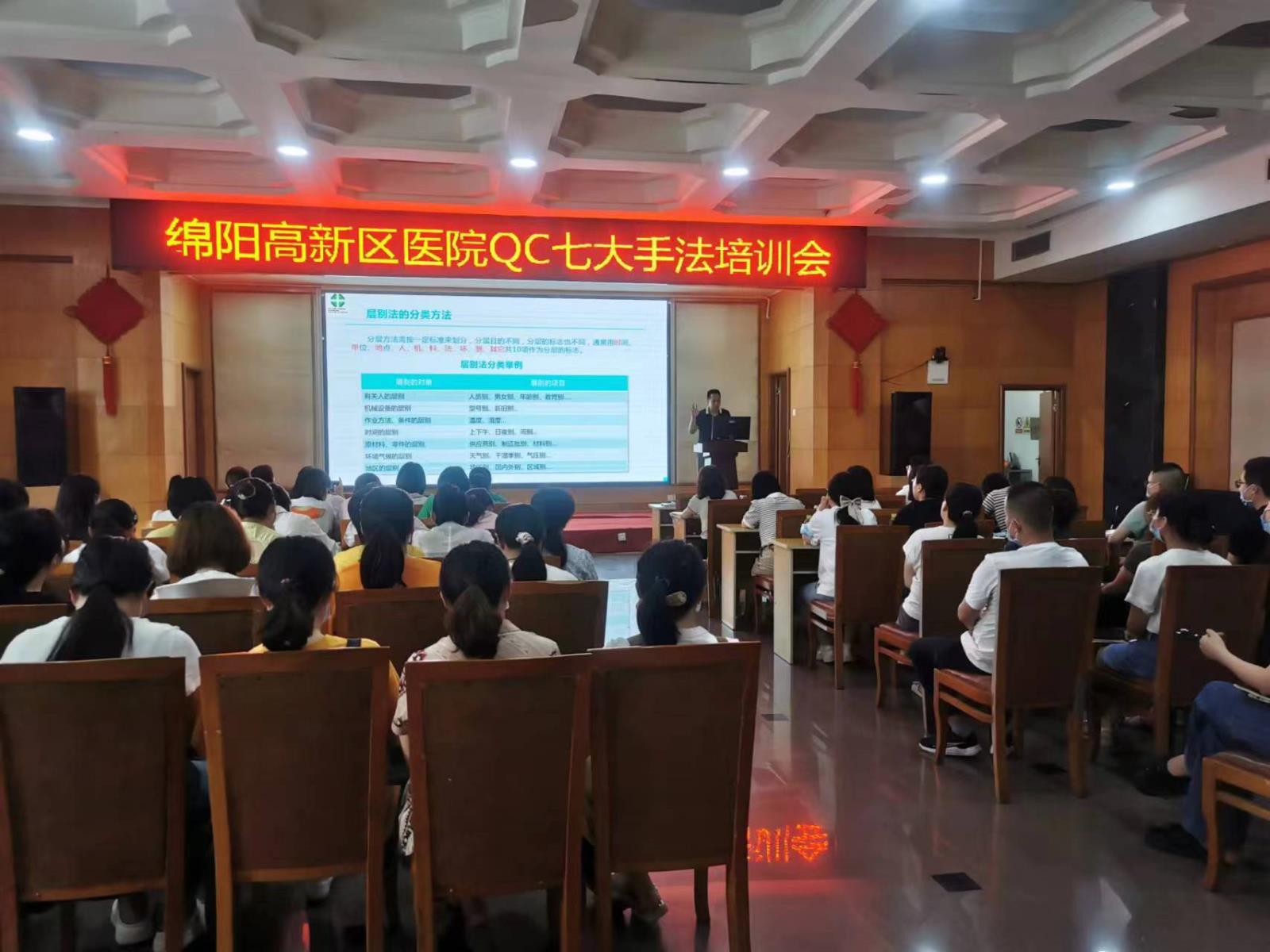 高新分院召开2023年第一季度质控总结会及《QC七大手法》培训会