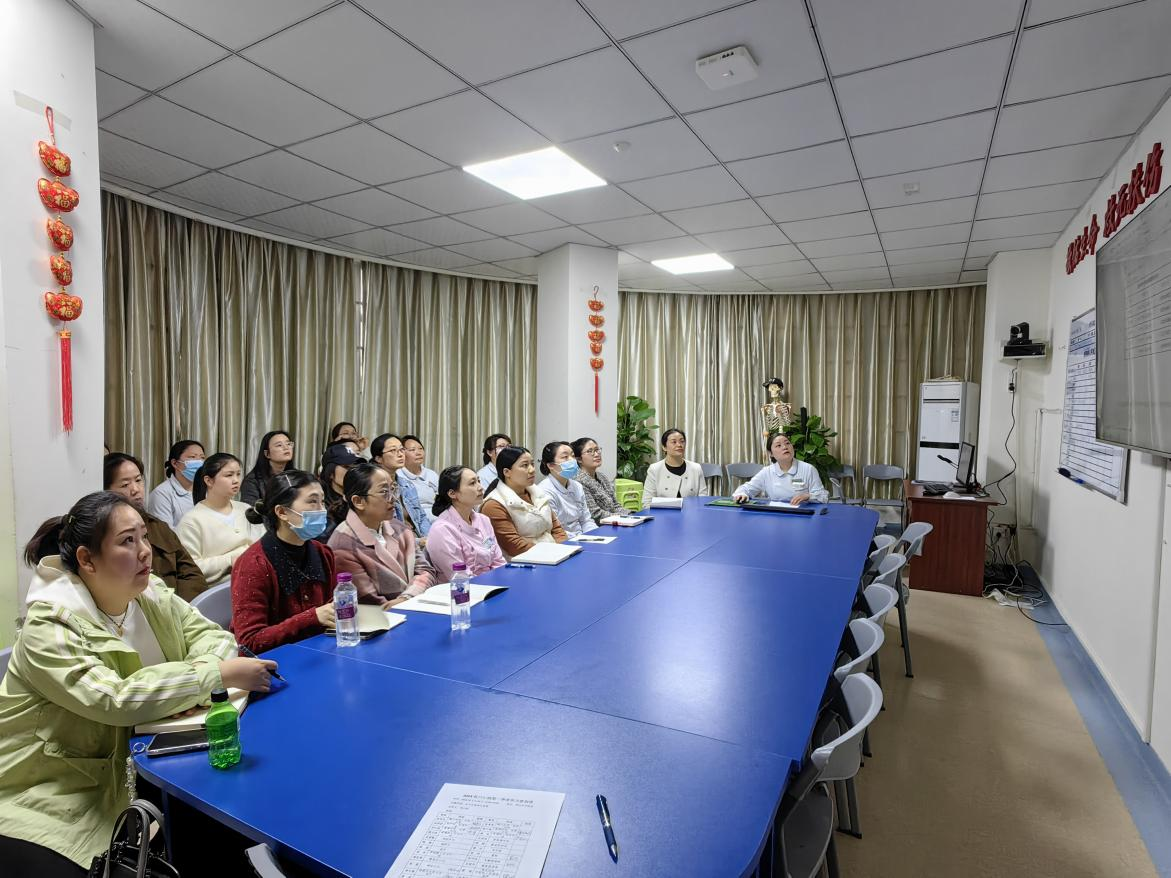 绵阳市第三人民医院伤口造口护理小组举行2024年度第一季度培训会