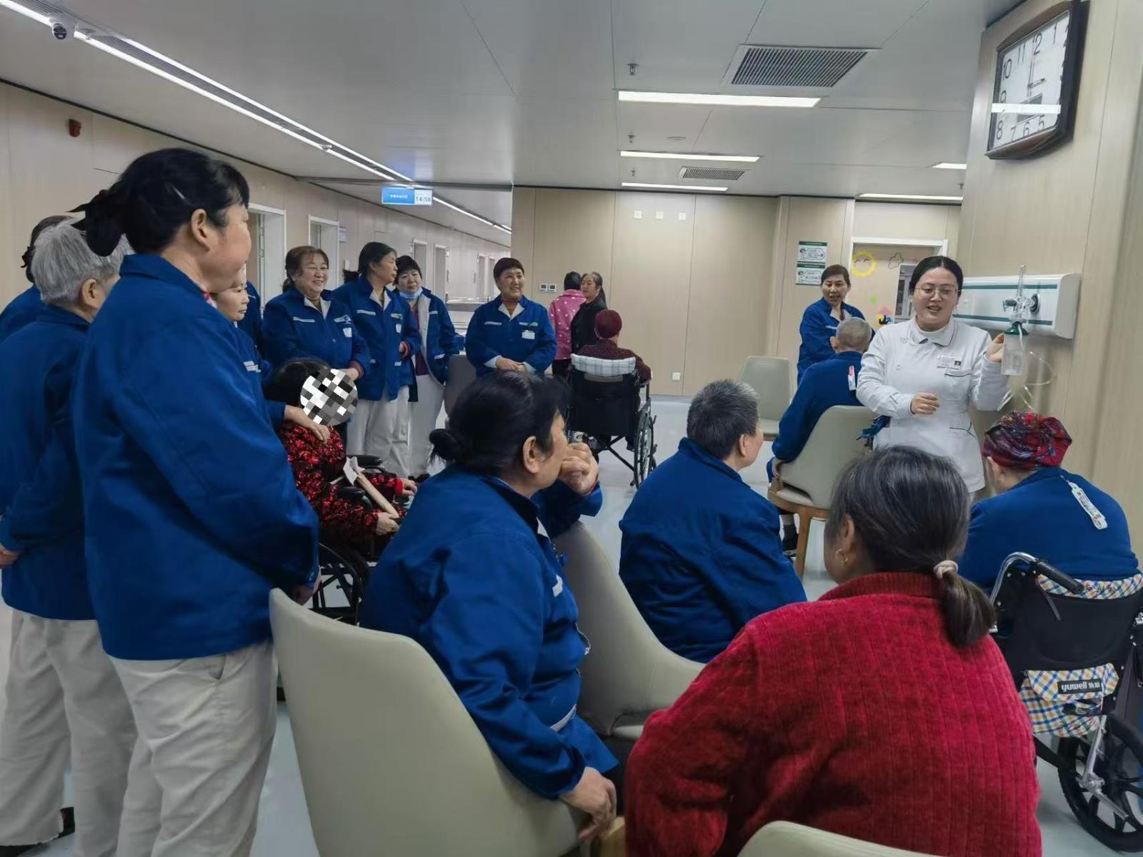 老年病三科开展用氧相关健康教育