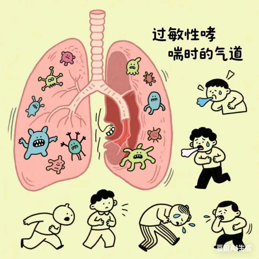 别把哮喘当“小咳嗽”！一文读懂过敏性哮喘
